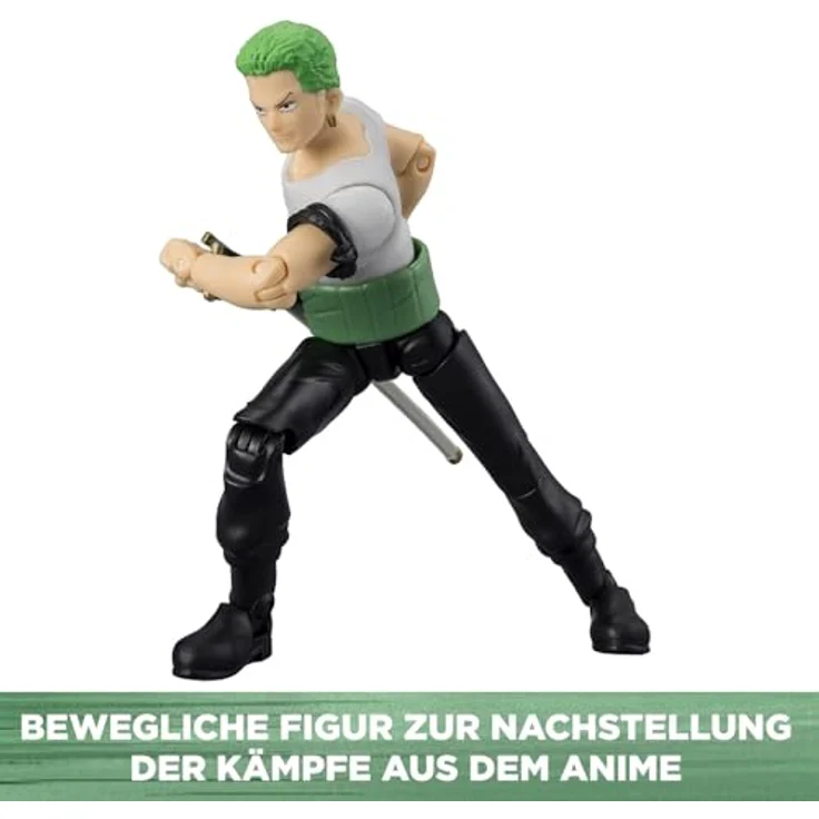 BANDAI Ultimate Legends One Piece Actionfigur, 12 cm Gelenkige Lorenor Zorro Figur mit Zubehör - Offizielle One Piece Lizenz, geeignet für Kinder ab 4 Jahren - VE91032 – Bild 6