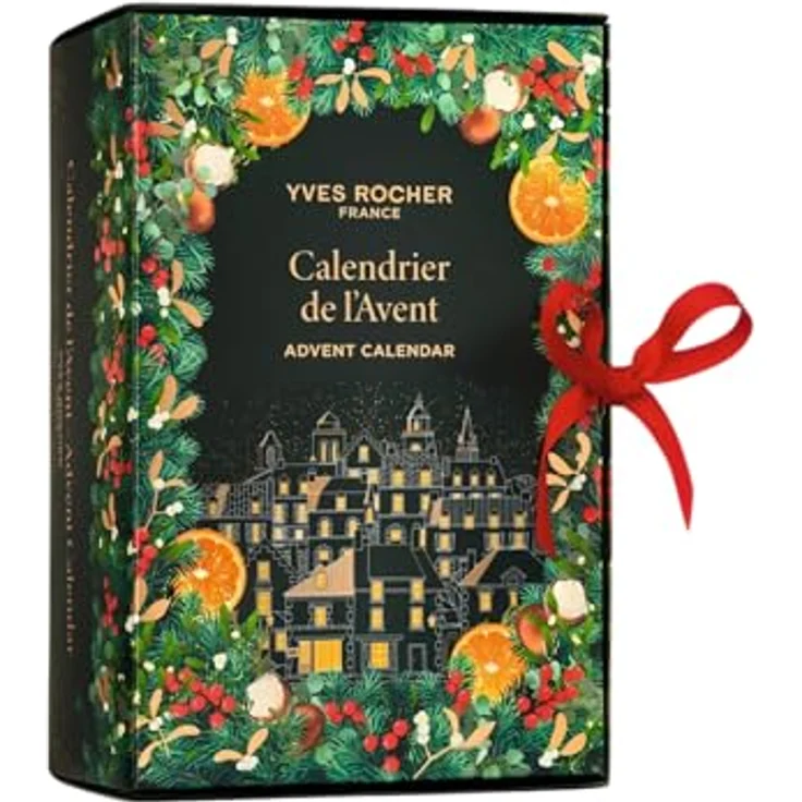 Yves Rocher Adventskalender Kosmetik-Adventskalender 2025, 24-tlg. mit 6 Originalgrößen und 18 Reisegrößen, vegan und pflanzlich formuliert – Bild 1