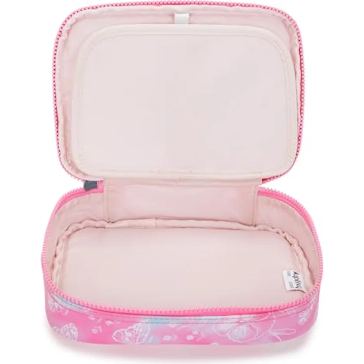 Kipling 100 PENS, Großes Federetui mit Trennwand und 26 Stiftfächern, Garden Clouds (Rosa) – Bild 3