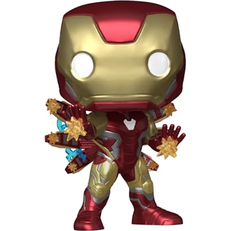 Funko Iron Man (Glow in The Dark) Vinyl Figur 1555, Sammelfigur aus Fan-Merch, langlebig – Bild 2