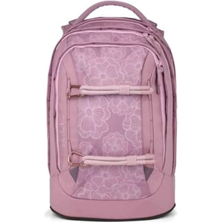 Satch Pack Schulrucksack Set 2tlg. inkl. Schlamperbox, 30 Liter Volumen, Magnolia Dream – Bild 2