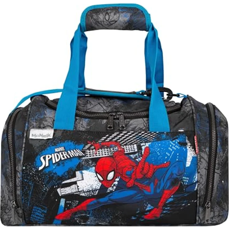 McNeill Sporttasche Neu, Marvel, Spider Man, für Schule, Sport und Freizeit – Bild 2