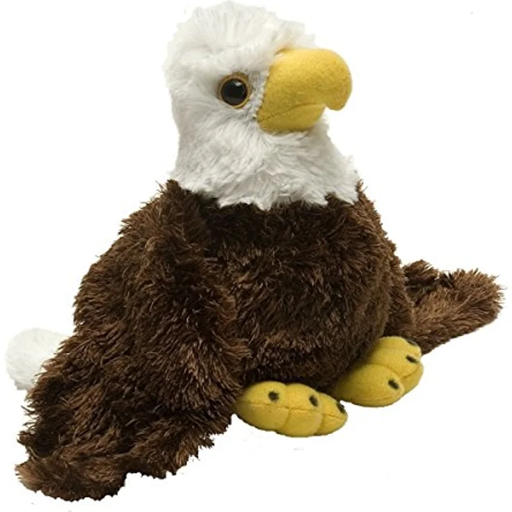 Kuscheladler Junior 18 cm Plüsch braun/weiß – Bild 2