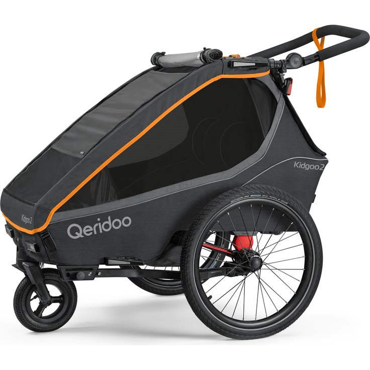 Qeridoo Kidgoo 2 Fidlock Edition (Grey/Orange)