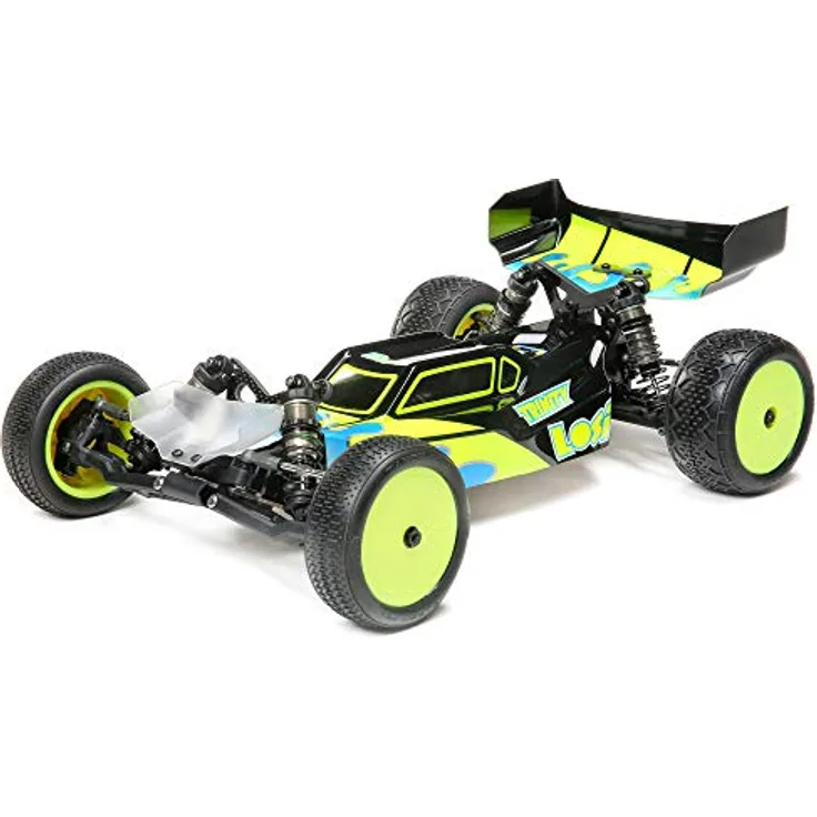 TEAM LOSI RACING RC Car 1/10 22 5.0 2WD DC Elite Rennset, Schmutz/Ton, TLR03022 Mehrfarbig