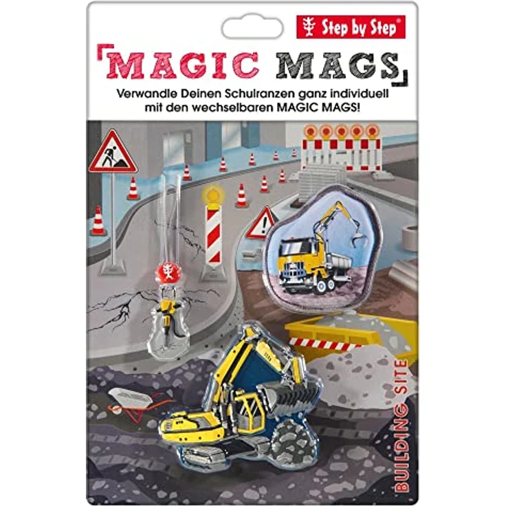 STEP BY STEP Magic Mags 3-teiliges Zubehör "Building Site" – Bild 3