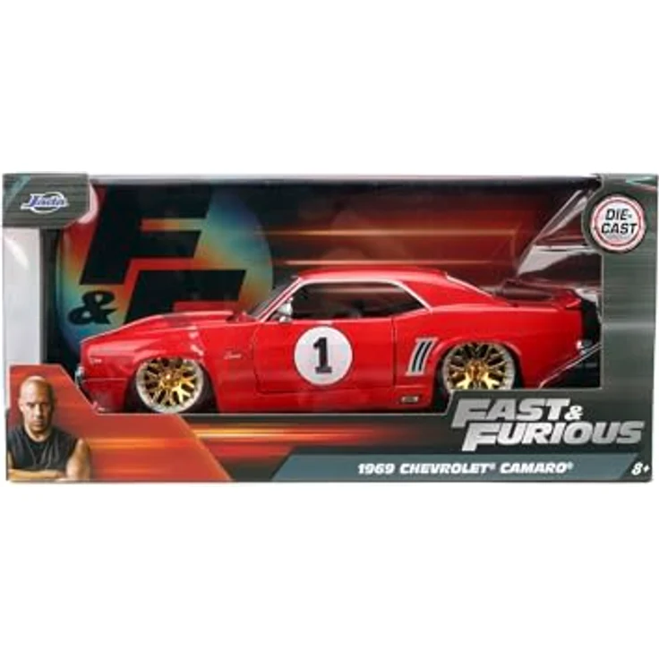JADA 1969 Chevrolet Camaro Fast & Furious, Die-Cast Fahrzeug im Maßstab 1:24, für Sammler ab 8 Jahren – Bild 7