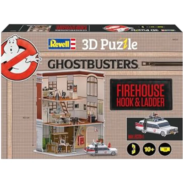 Revell 3D Puzzle 00223 Ghostbuster Die Ghostbusters Welt als 3D Puzzle entdecken, Bastelspass für jederman – Bild 2