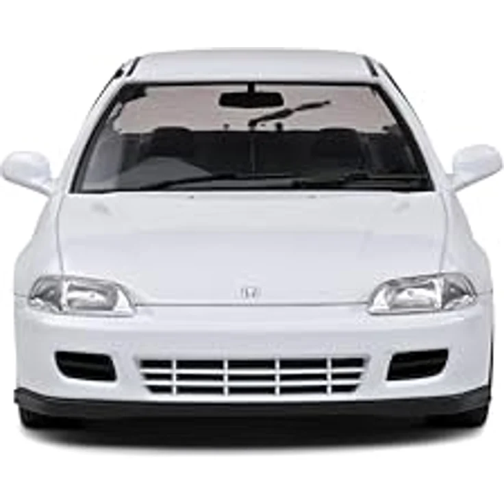 Solido 1:18 Honda Civic (EG6) 1991, Modellfahrzeug in Weiß, Die-cast mit Fensterkarton und Kunststoffsockel – Bild 2