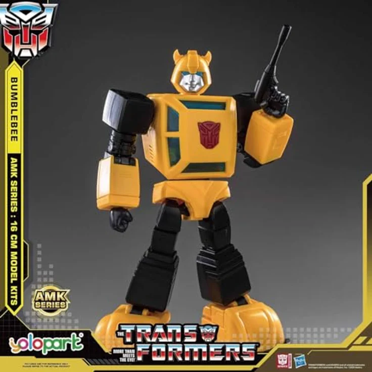 Yolopark Transformers Generation One AMK Series Plastic Model Kit Bumblebee, 16 cm, voll beweglich – Bild 3