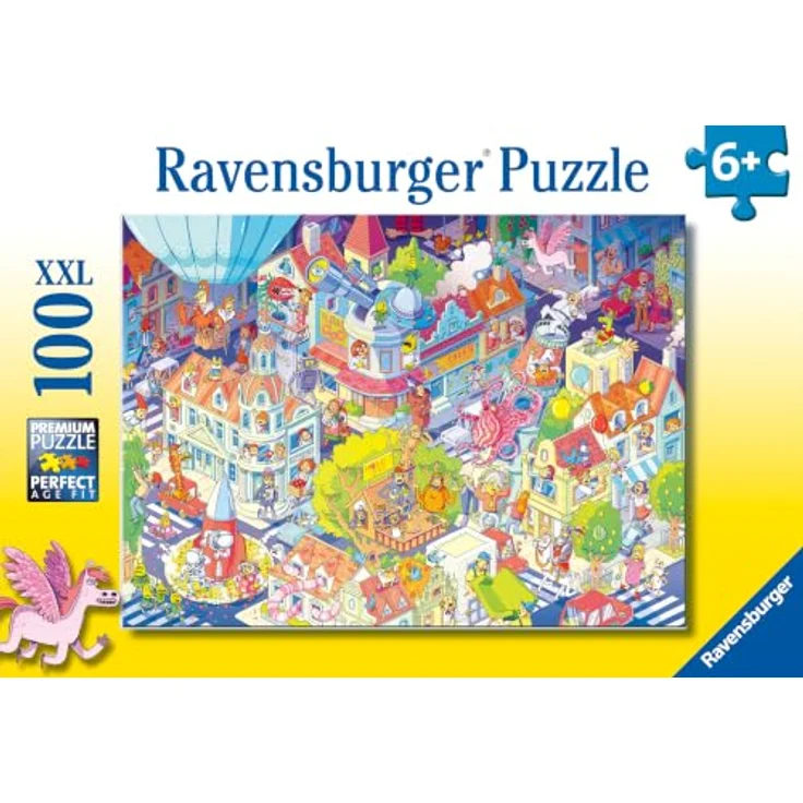 Ravensburger Finde die Fehler, 100-teiliges Puzzle für Kinder ab 6 Jahren, familienfreundliches Motiv – Bild 1