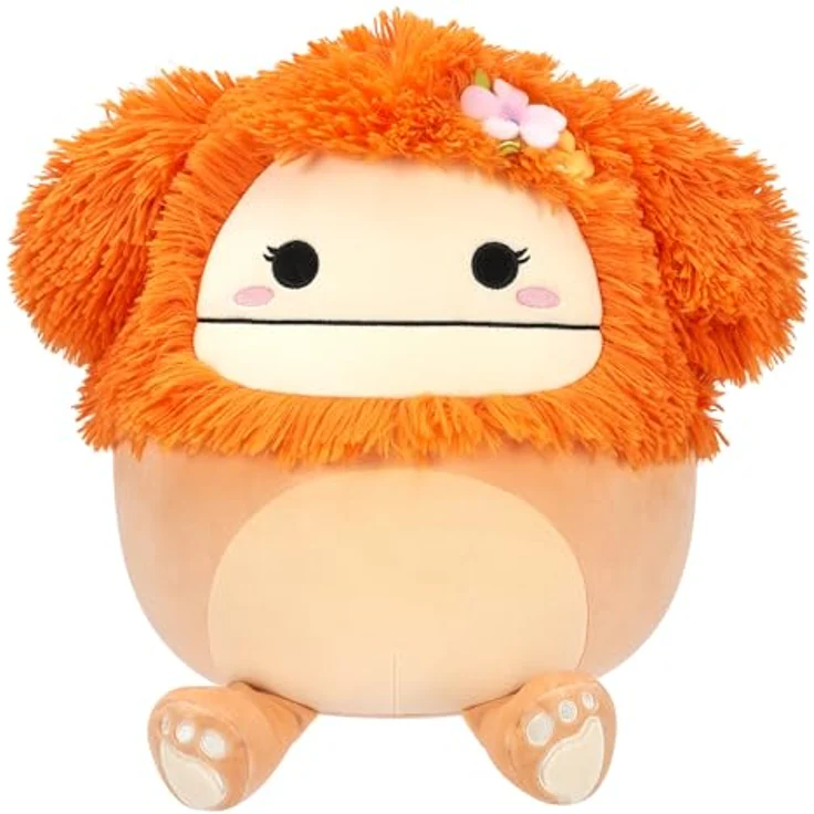 Squishmallows SQCR05428 - Shasta der Bigfoot mit Blume 30 cm, offizielles Jazwares Plüsch, superweiches Kuscheltier – Bild 1