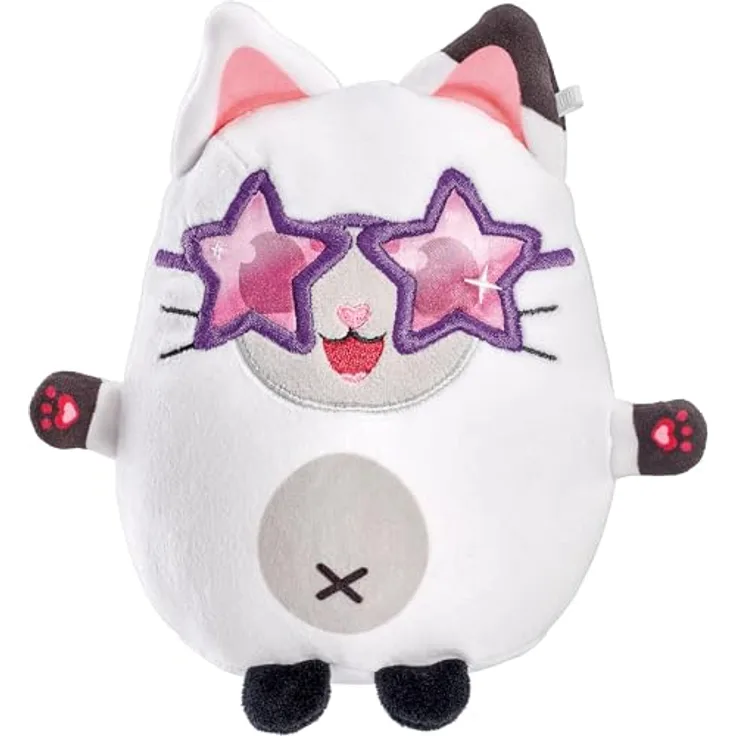 Schmidt Spiele 42806 Gabby's Dollhouse, Celebration Pandy Plüschfigur, 15 cm hochwertiger Squishy-Plüsch, handwaschbar, ab 0 Jahren