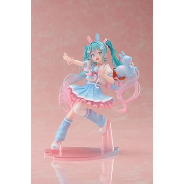 Taito Hatsune Miku x RODY Newly Written PVC Statue, 18 cm, detailreiche Verarbeitung in lebendigen Farben – Bild 2