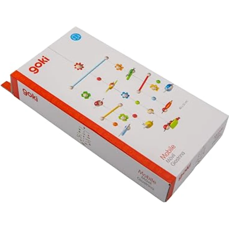 Goki 52924 3-D Mobile Frühlingswiese, Mehrfarbig – Bild 4