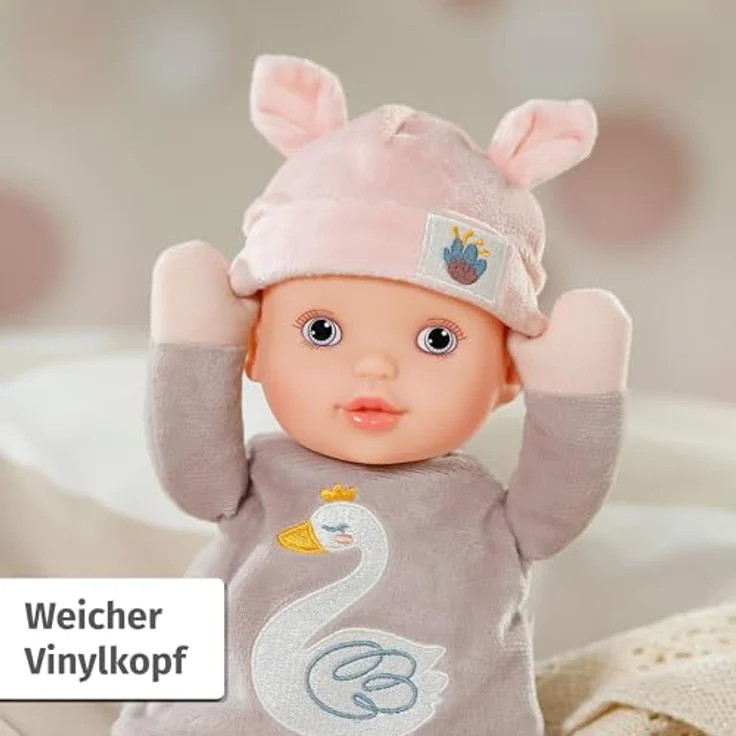 Baby Annabell Babypuppe for babies, Sweetie Mauve, 30 cm, mit Rassel im Inneren – Bild 5