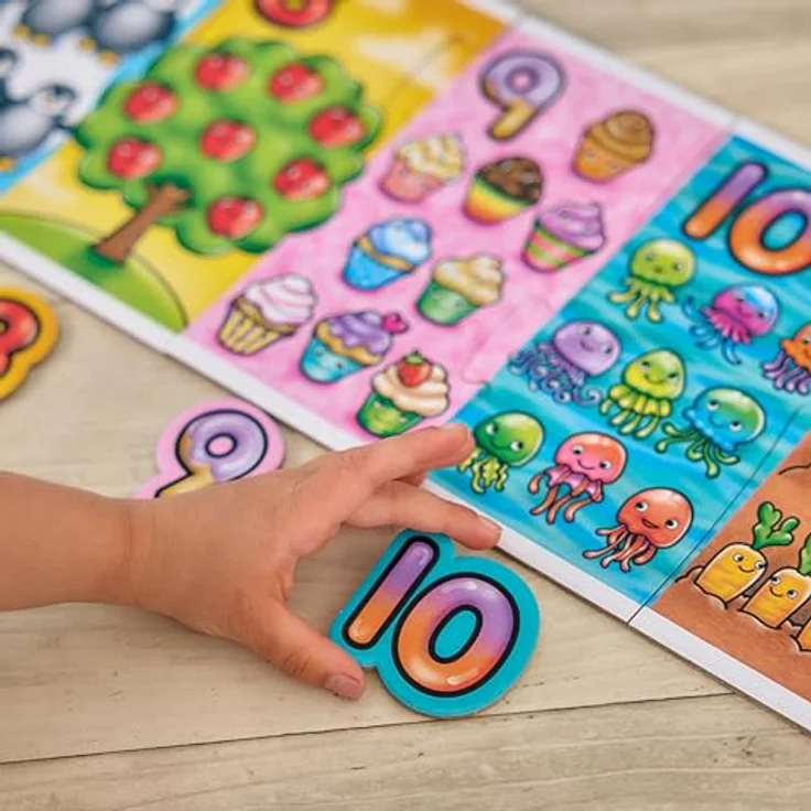 Orchard Giant Number Puzzle, Zahlenpuzzle 1-20 mit großen, robusten Teilen und Lernleitfaden für Kinder ab 3 Jahren – Bild 6
