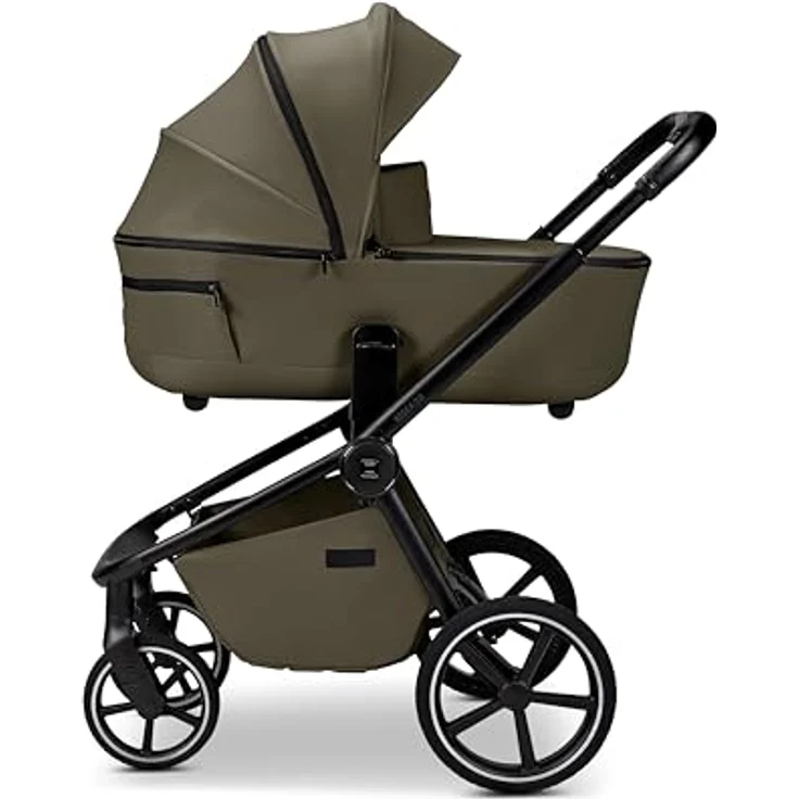 Moon Resea 2.0 Kombikinderwagen, vielseitiger Kinderwagen mit ergonomischem Design und optimalem Fahrkomfort – Bild 12