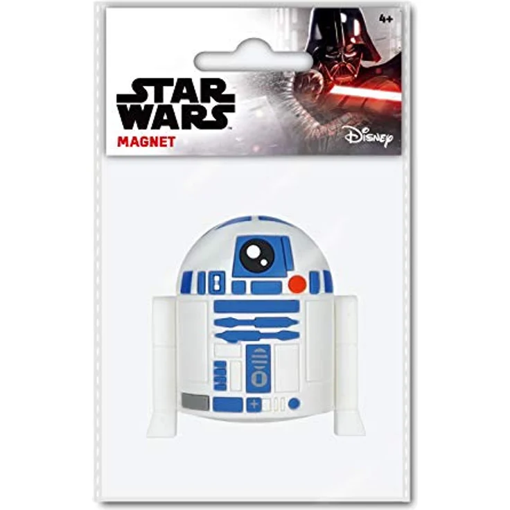 Disney 28163 R2-D2 3D-Schaumstoff-Magnet Spiel, langlebig und flexibel gestaltbar, inklusive Zubehör – Bild 2