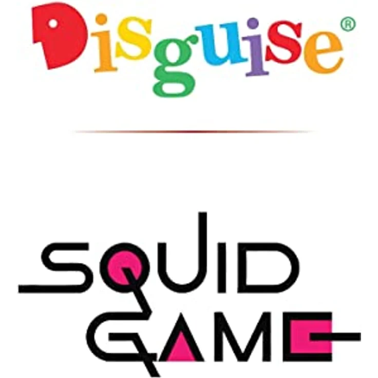 Disguise Netflix Offizielle Squid Game Masken, Front Man, Einheitsgröße Erwachsene Kostüm Masken, geometrische Form, verstellbares Gummiband – Bild 3