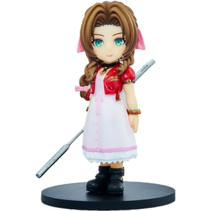SQUARE ENIX Final Fantasy VII Remake Adorable Arts Statuette Aerith Grainsborough, 11 cm Sammelfigur