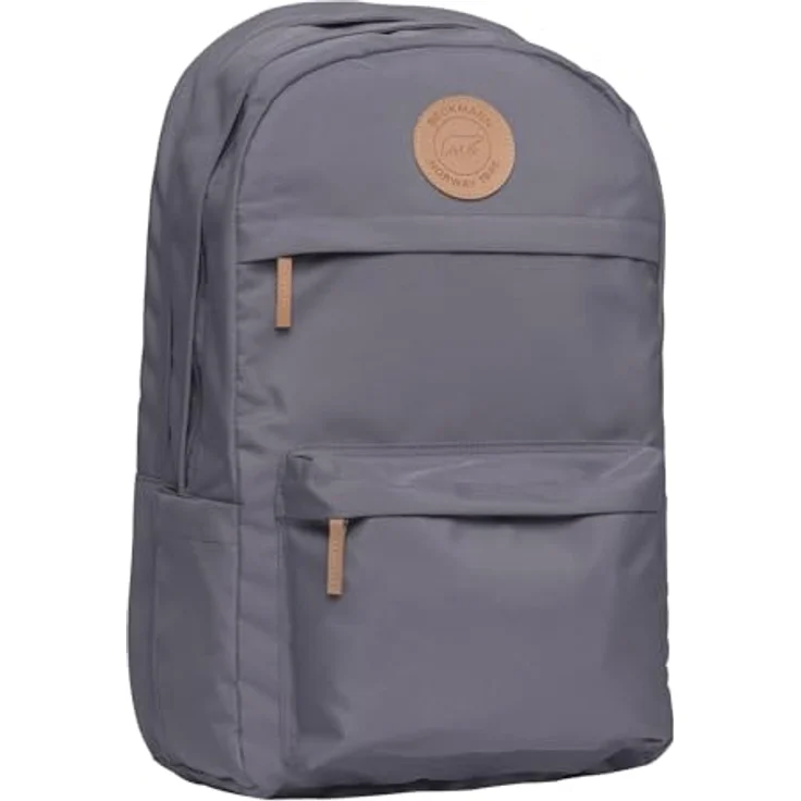 Beckmann City Max Backpack, Freizeitrucksack mit Laptopfach, 34L, Wasserabweisend, Steel Grey – Bild 2
