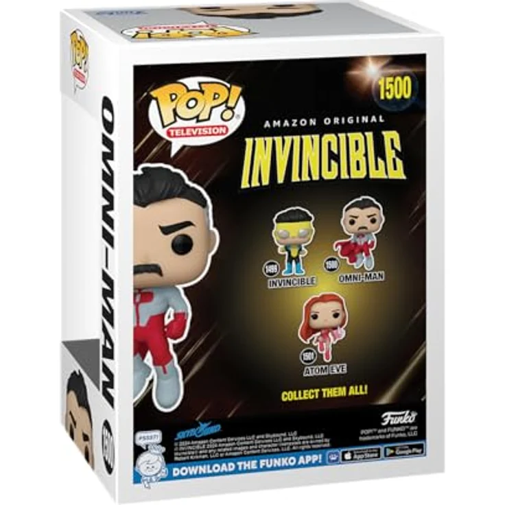 Funko POP! Television: Invincible - Omni-Man Vinyl-Sammelfigur - 9,5 cm - Geschenkidee - Offizielle Handelswaren - TV Fans – Bild 3