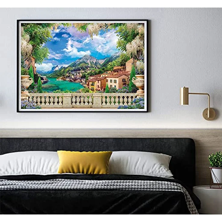 Clementoni - 33553 Collection - Lush Terrace On Lake, Puzzle 3000 Teile Für Erwachsene Und Kinder ab 10 Jahren, Umweltfreundliches Geschicklichkeitsspiel, Made in Italy – Bild 5