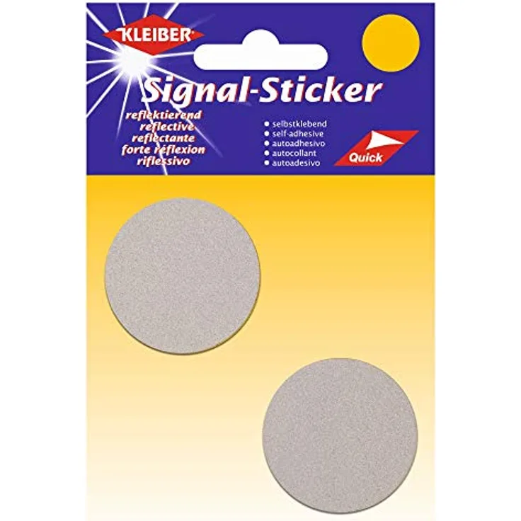Kleiber + Co.GmbH Signal-Sticker Silber