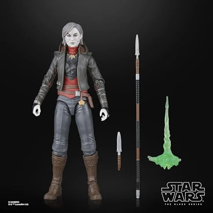 Hasbro Star Wars The Black Series Nachtschwester Merrin, Premium Action-Figur (15 cm) mit Dolch, Speer und Magie-Effekt aus Star Wars Jedi: Survivor – Bild 4