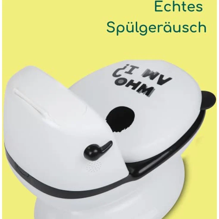 Bebeconfort Toilettensitz in Minigröße für Kinder, Toilette fürs Töpfchentraining mit süßem Panda, inklusive Spülgeräusch, geeignet ab 18 Monaten - Preisvergleich – Bild 5