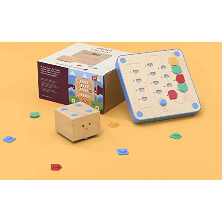 Primo Toys Cubetto Playset, Screenless Coding Toy for Children Aged 3-6, Wood