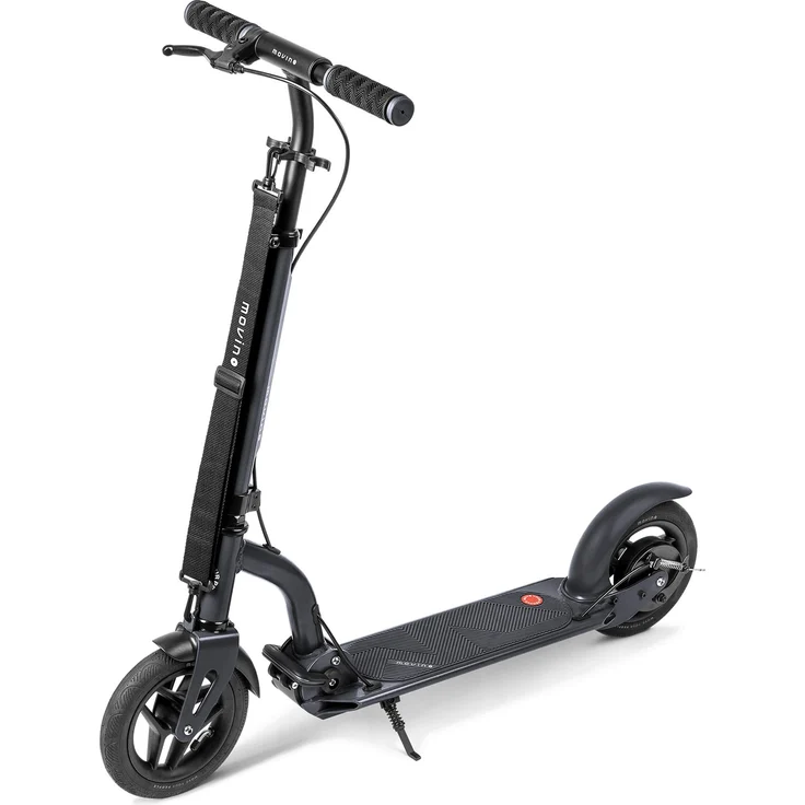 Movino AIR Faltbarer Scooter, Trommelbremse, Luftbereifung, One-Step-Folding-System für Jugendliche und Erwachsene