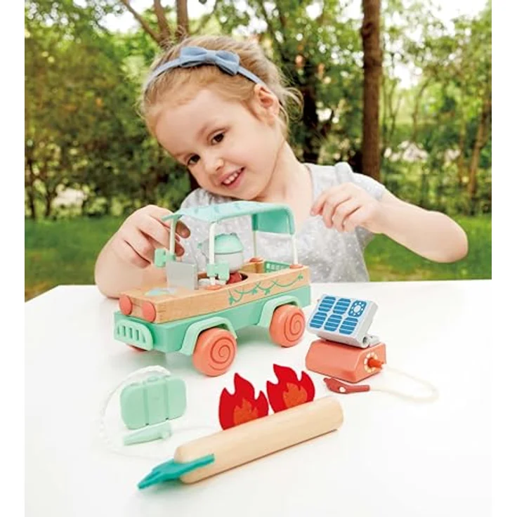 Hape Offroad-Solarauto, Spielzeug-Auto mit Koala-Figur und Solar-Ladegerät, umweltfreundlich – Bild 6