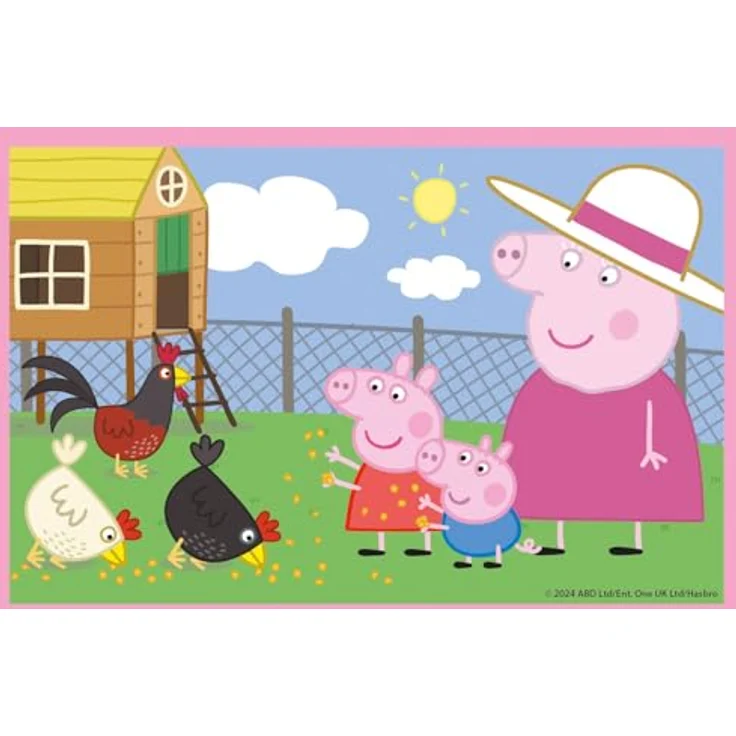 Clementoni Peppa Pig 6 Würfel Puzzle Kinder - Sensorik- & Motorikspielzeug für Kinder ab 3 Jahren – Bild 4