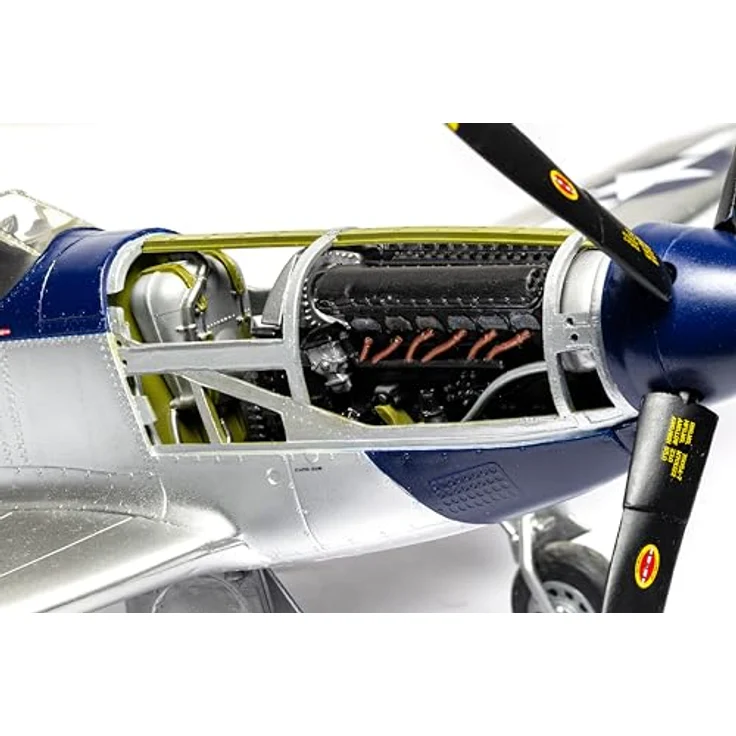 Airfix 1/24 North American P-51D Mustang, Plastikmodellbausatz für Modellflugzeuge – Bild 6