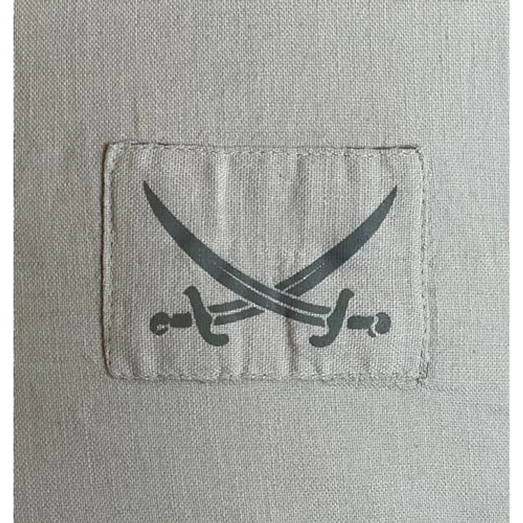 Sansibar Leinen Look Bettwäsche Taupe Set 2 teilig 135x200 cm 100% Baumwolle mit Logo-Patch – Bild 4