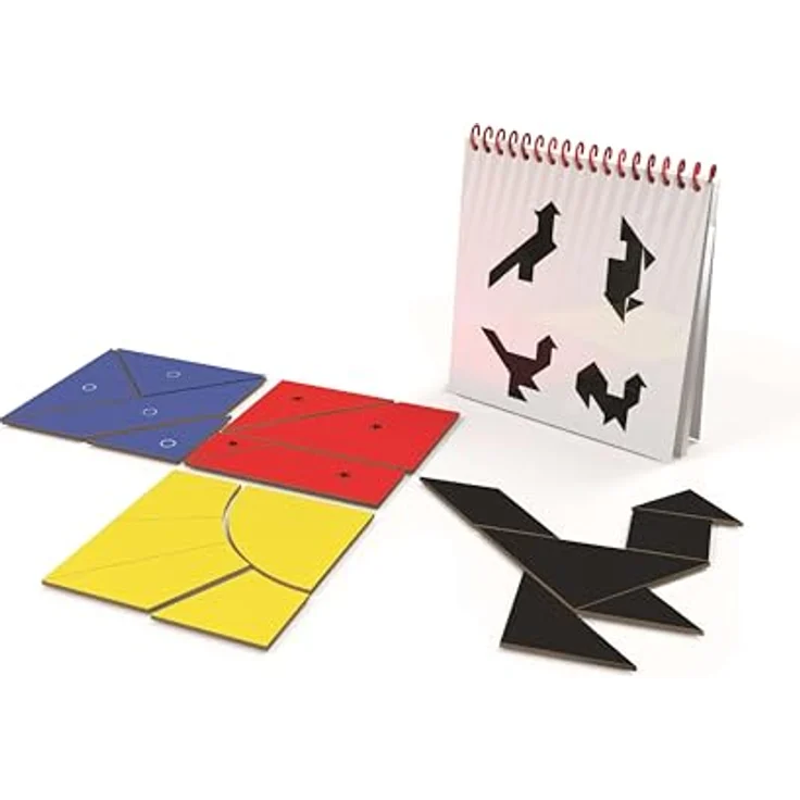 Westermann NIKITIN Neuauflage 2022, Lernspielset mit 68 Holzteilen und Spielvorlagenheft zur Förderung von Geometrie und Kreativität, bunt – Bild 3