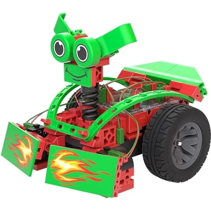 fischertechnik 569021 Smart Robots Pro – Programmierbarer Roboter-Bausatz für Kinder, 12 Modelle, ab 8 Jahren – Bild 3