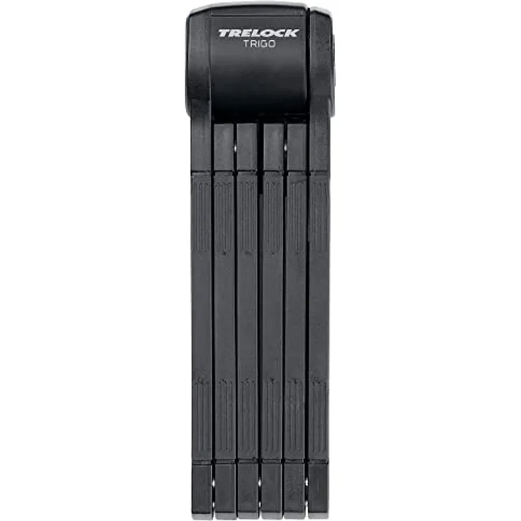 Trelock Unisex – Erwachsene Faltschloss-2232032008 Faltschloss, Schwarz, One Size