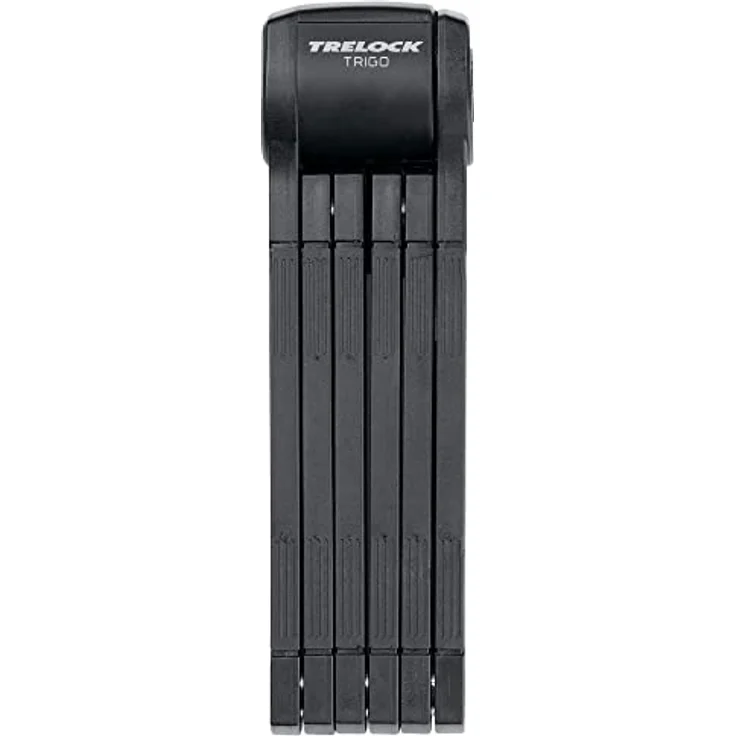 Trelock Unisex – Erwachsene Faltschloss-2232032008 Faltschloss, Schwarz, One Size – Bild 1