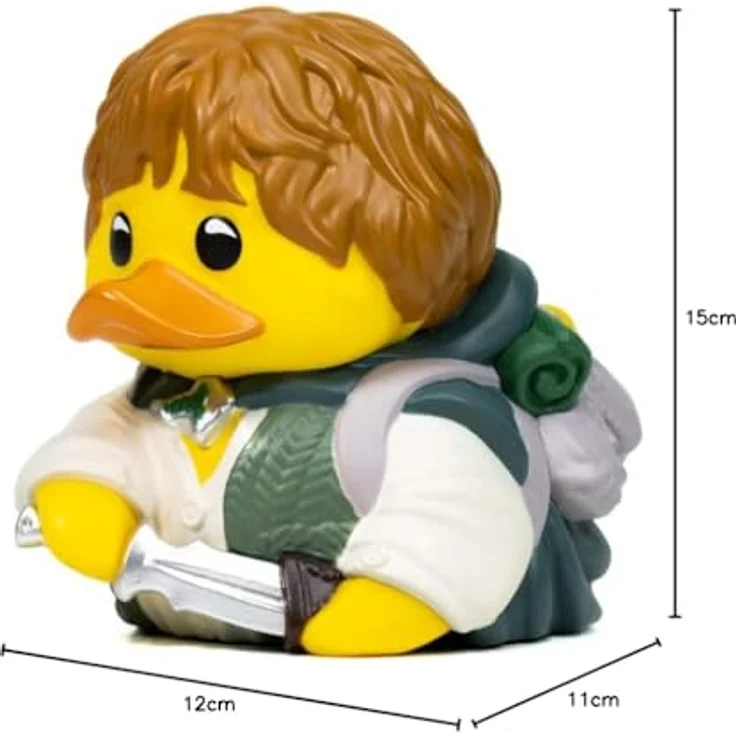 TUBBZ Tubbz Duck Herr der Ringe Samwise Gamgee, Boxed Edition Sammelfigur, ca. 9 cm hoch, detailreiche PVC-Ausführung – Bild 7