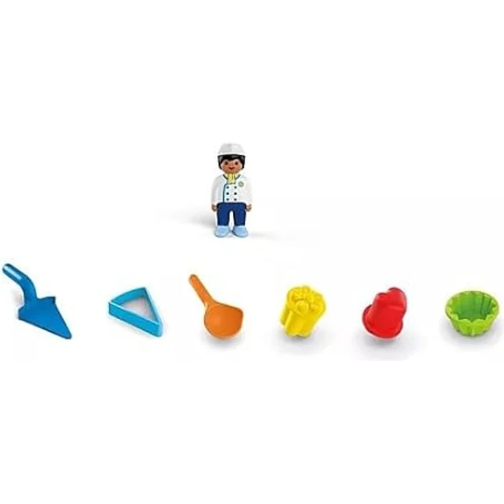 Playmobil® 72005 Sand-Bäckerei, Outdoor Spielset mit Sandkuhlschrank und Bäckerei-Funktionen – Bild 3