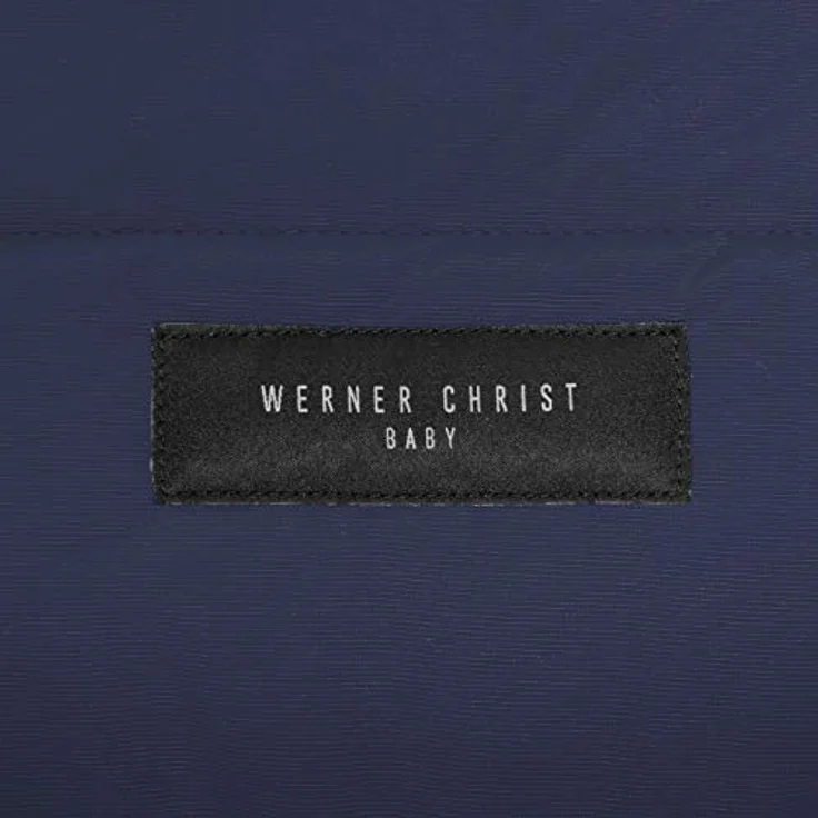 WERNER CHRIST BABY Lammfell-Fußsack FLIMS – kuscheliger Buggy-, Kinderwagen-Fußsack, aus medizinischem Fell, universal, in navy – Bild 7