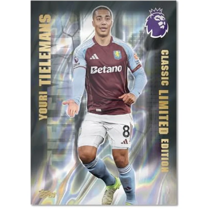 Topps Topps Premier League 2025/26 Trading Cards Mega Multipack, 40 Sammelkarten inklusive 3 limitierte Editionen und 4 Paketen mit Autogrammkarten, für Fans ab 6 Jahren – Bild 5