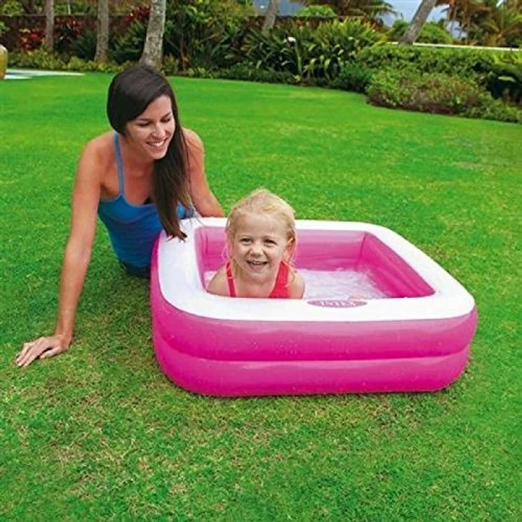 Intex Baby-Pool Playbox 86 x 86 x 25 cm pink – Bild 3