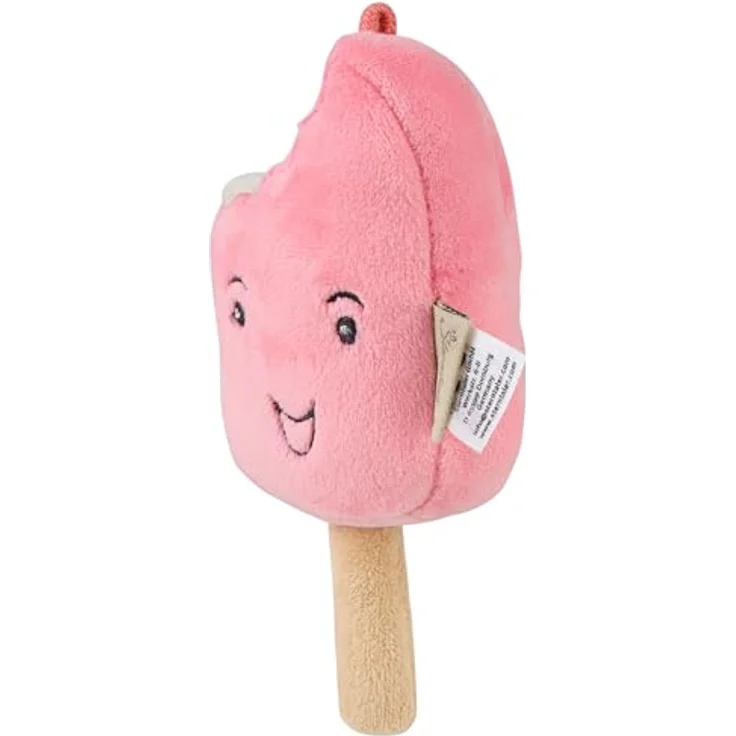 Sterntaler® Kuscheltier S Eis, kuscheliges Plüschspielzeug mit integrierter Quietsche, 14.7 cm – Bild 1