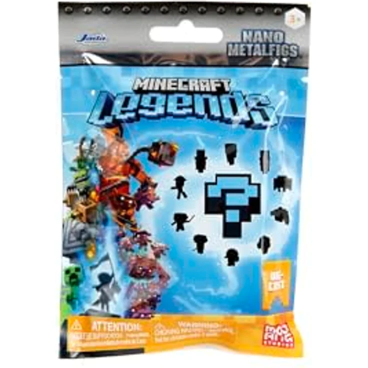 Simba Dickie Minecraft Blind Pack Nanofigs, Sammelfigur Set mit 12 verschiedenen Charakteren, sortiert – Bild 5