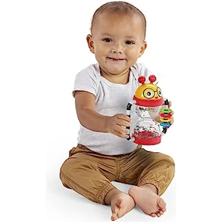 Baby Einstein Rattle Cal's Sensory Shake-up™, Aktivitätsrassel für sensorische Stimulation – Bild 2