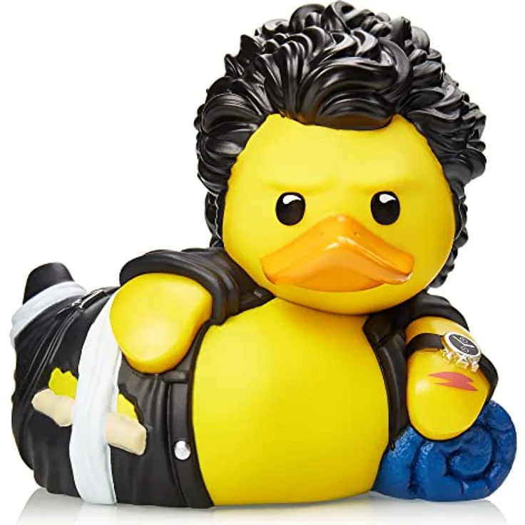 TUBBZ Box-Ausgabe Dr. Ian Malcom, Sammler-Vinyl-Gummiente Figur, 9 cm groß, offizielles Jurassic World Rebirth Merchandise – Bild 1